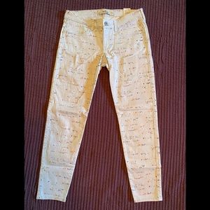 Hollister party confetti jeans - Size 7